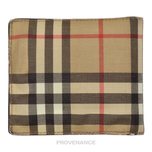 🔴 Burberry Bifold Wallet - Nova Check - Picture 1 of 9